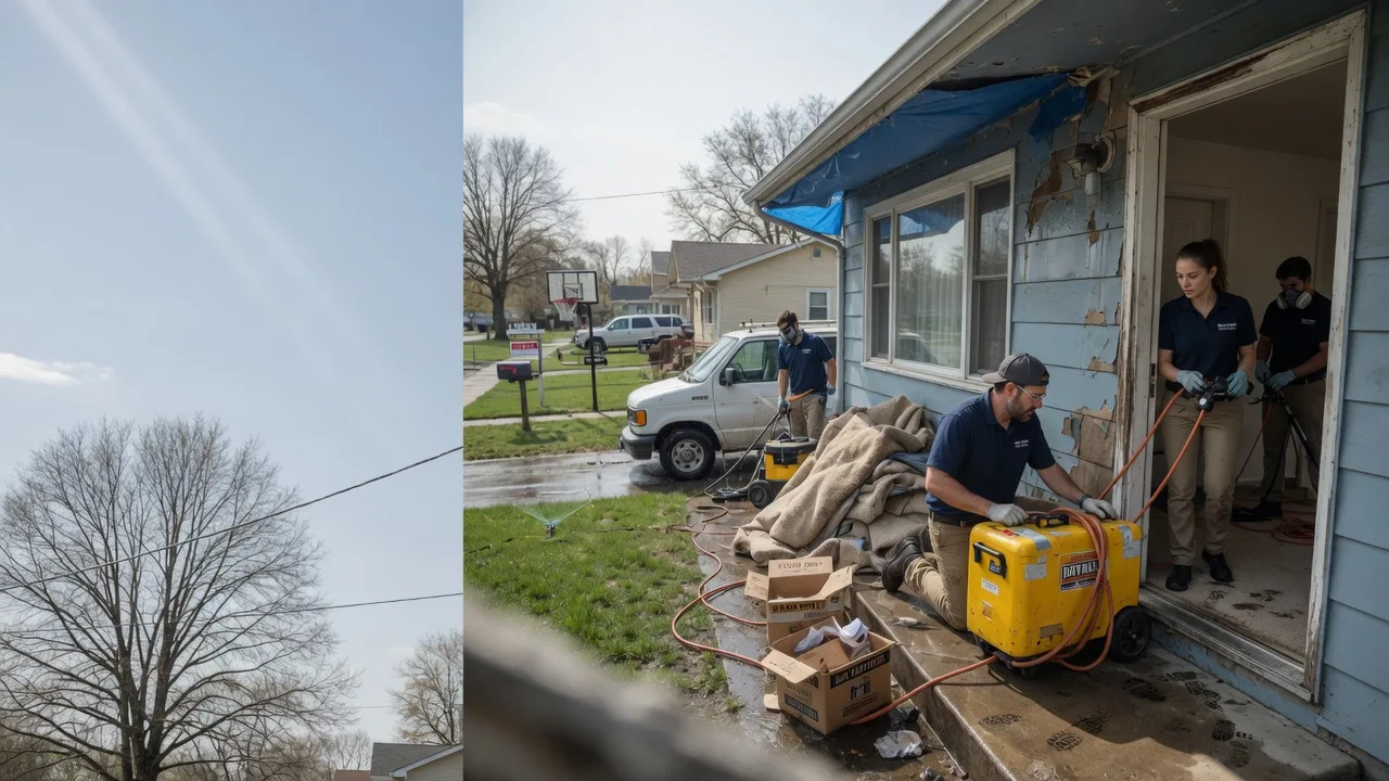 Basement Flood Cleanup in Frazee, MN near me